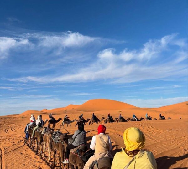 Erg Chebbi dunes Merzouga sunset