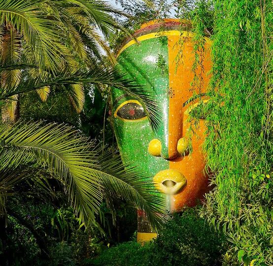 Anima Garden day trip from Marrakech with Atlas Mountains view