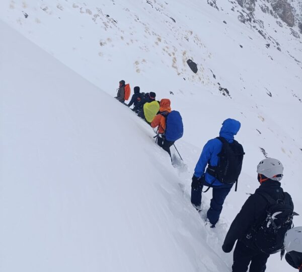 Mount Toubkal trek winter 